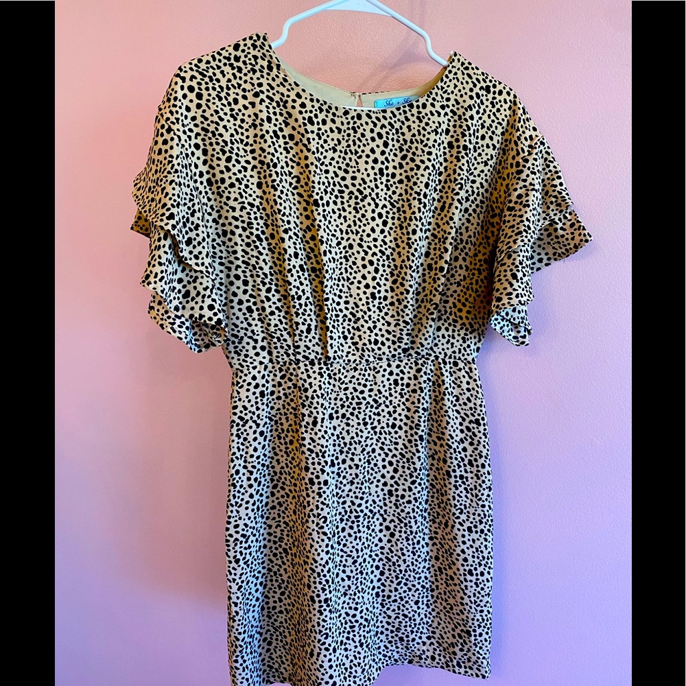 Leopard dress. Size small. Great condition. Worn once.